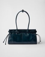 Prada Bonnie Medium Leather Handbag - Image 6